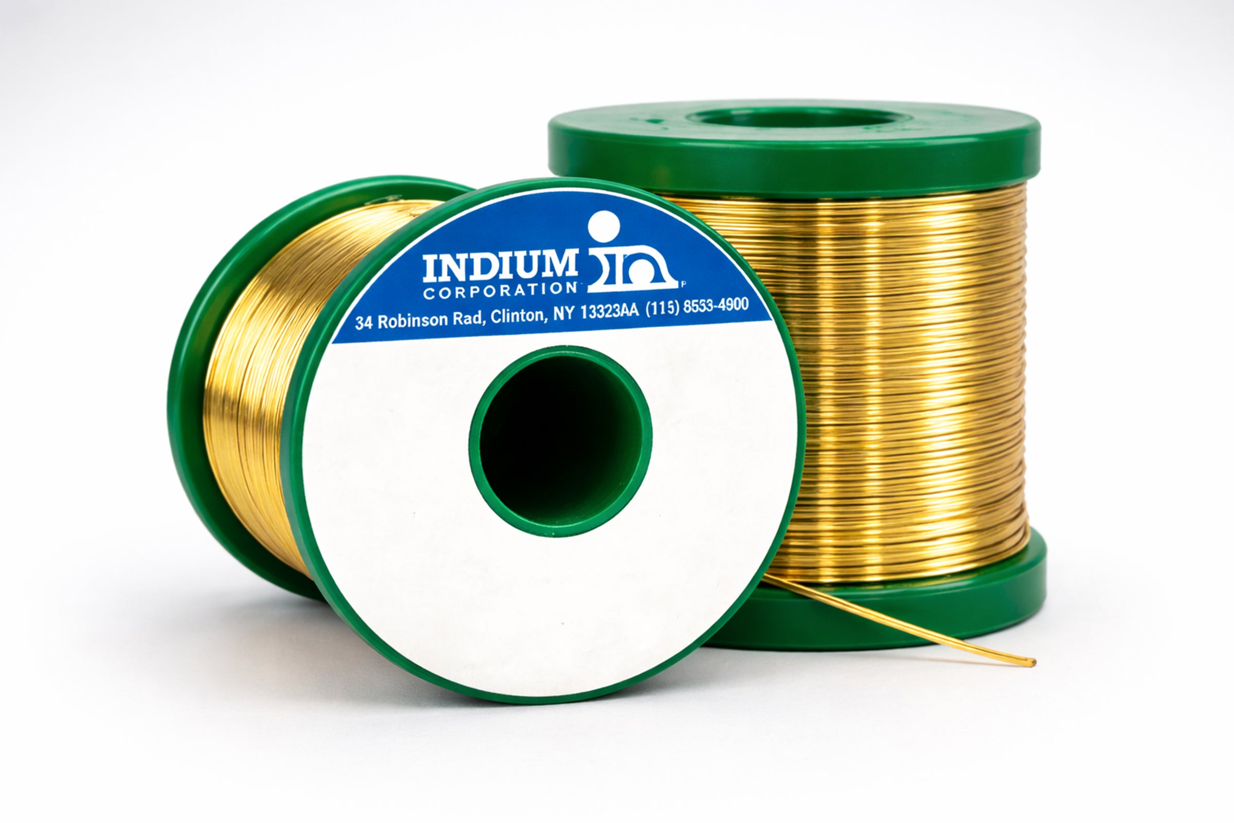 Indium 80Au20Sn Gold-Tin Solder Wire | 0.030