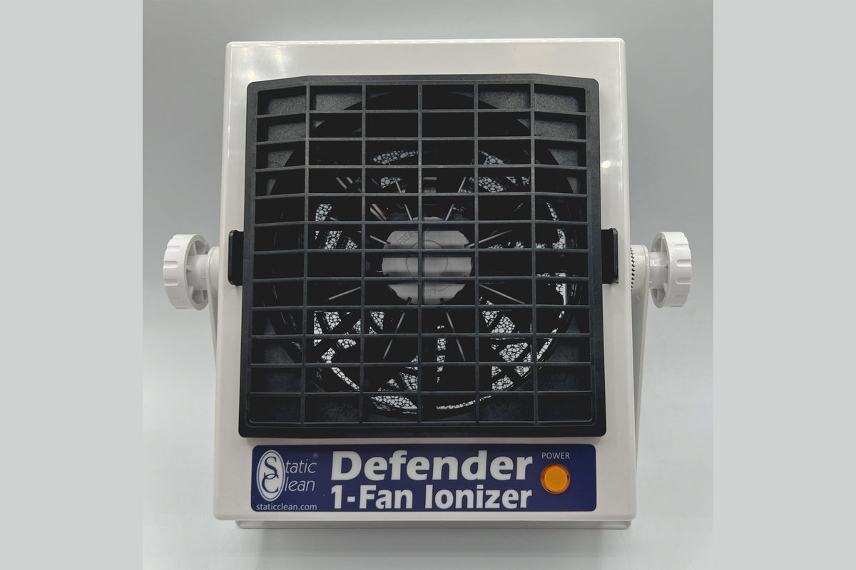 D1I Defender 1-Fan Ionizer – R&D Shop by West-Tech Materials